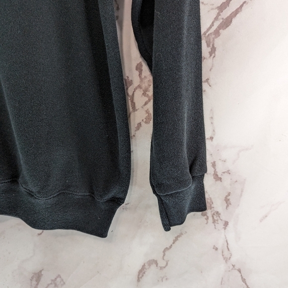 Vintage Rottweiler Sweatshirt Women XS Black Dog Pet 90s Crew Pullover Sweater - Picture 4 of 9